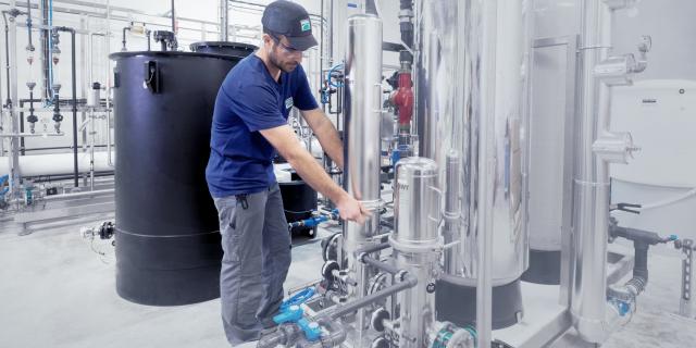 Traitement eau industrie service maintenance